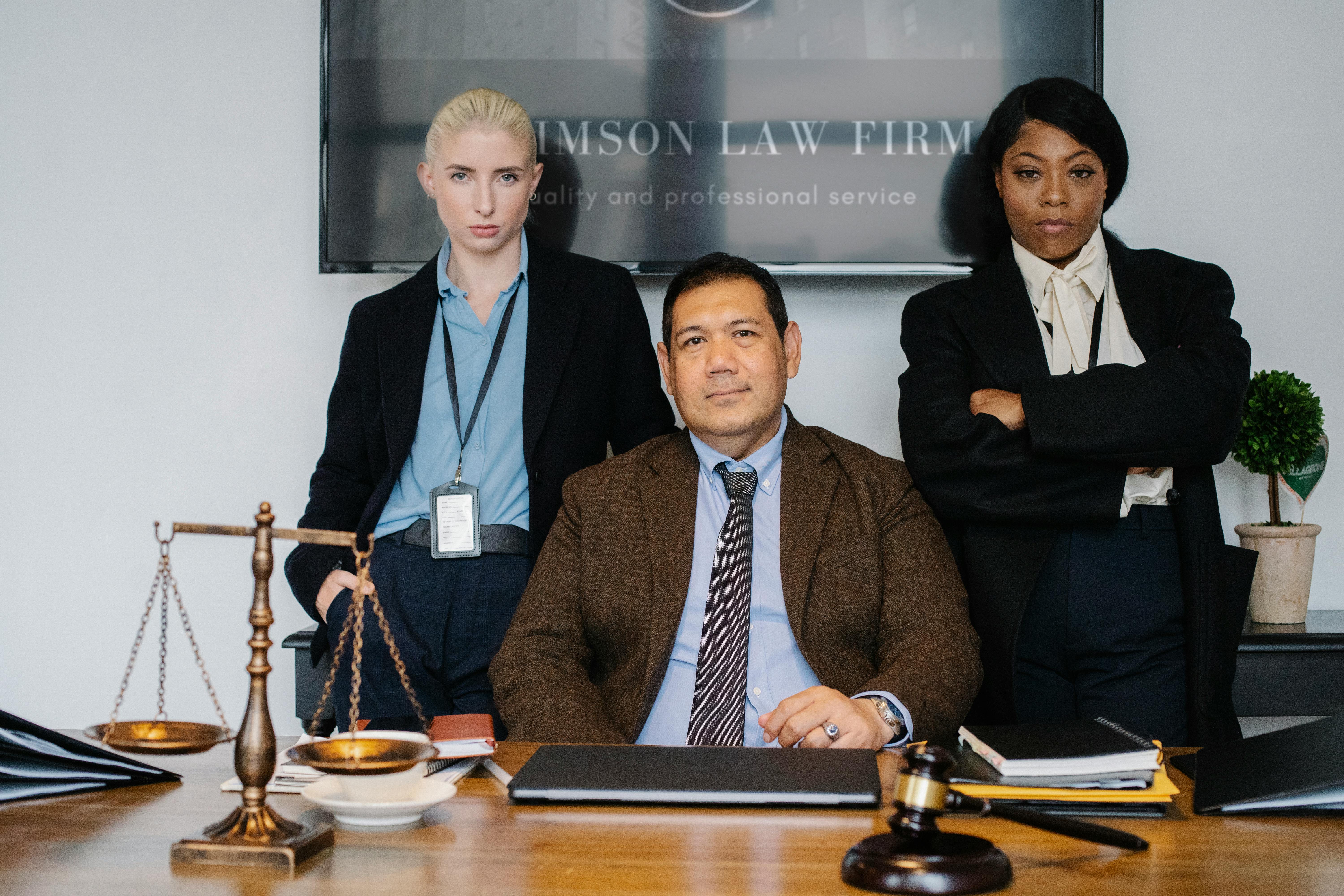 Legal professionals at McKool Smith law firm